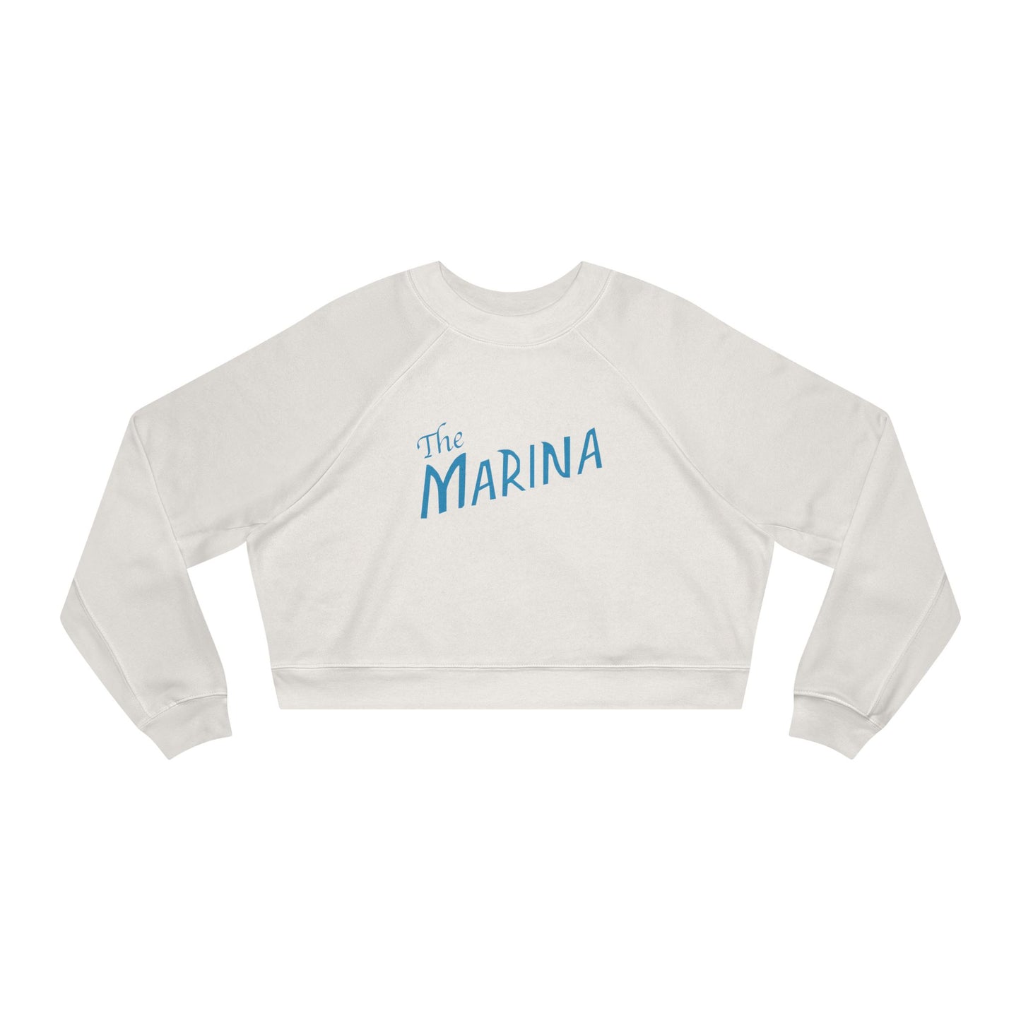 The Marina Women's Cropped Fleece Pullover