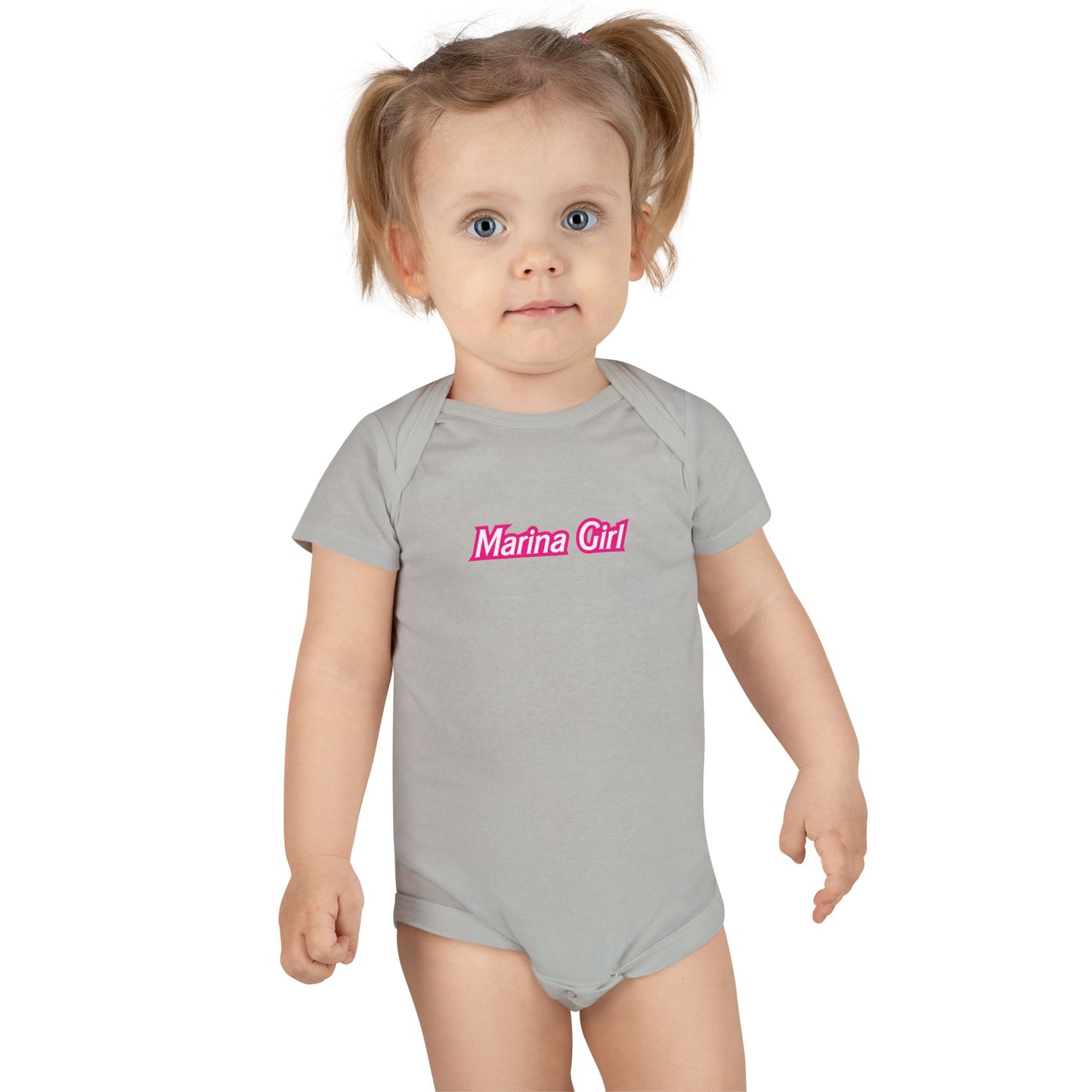 Marina Girl Baby Short Sleeve Onesie®