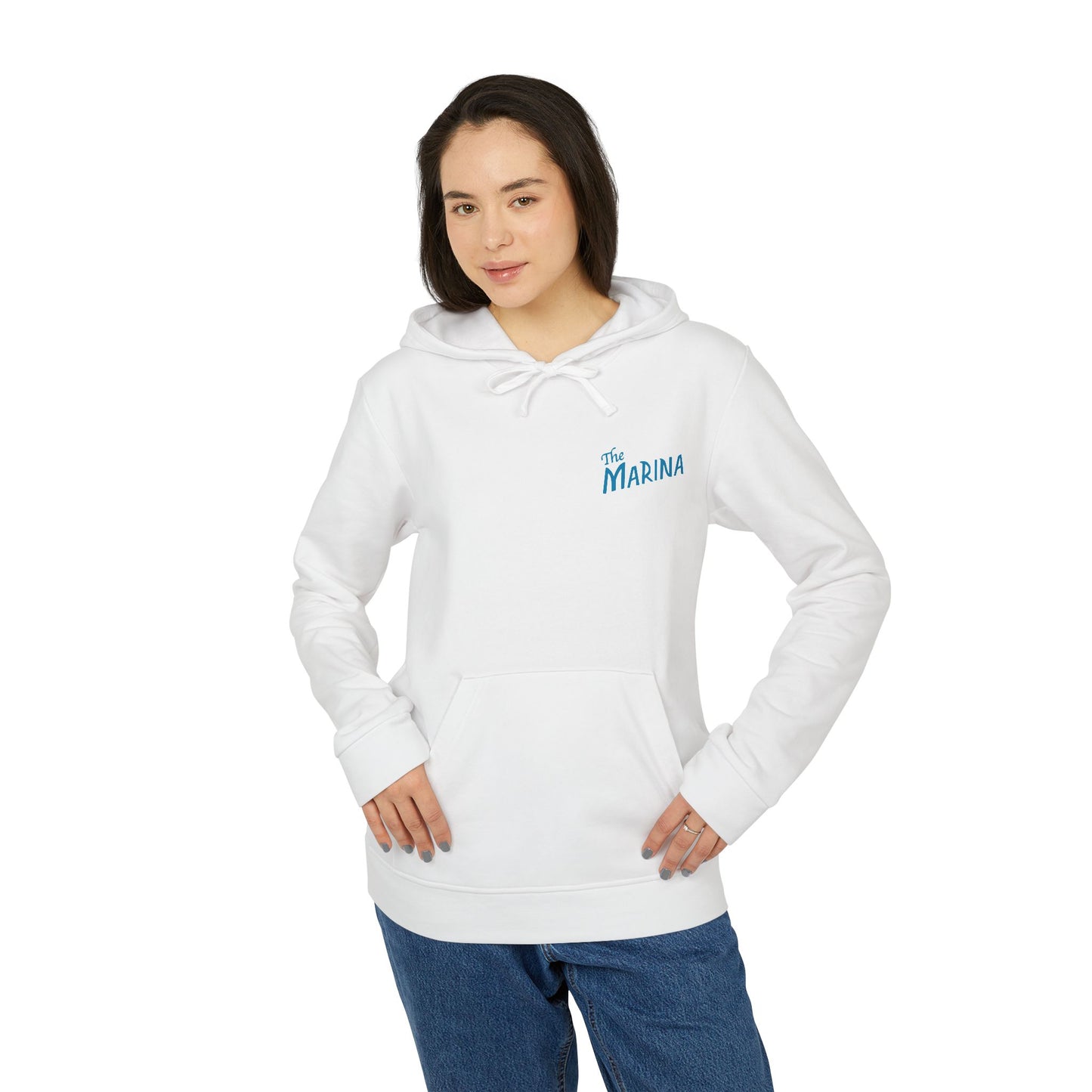 The Marina adidas Unisex Fleece Hoodie