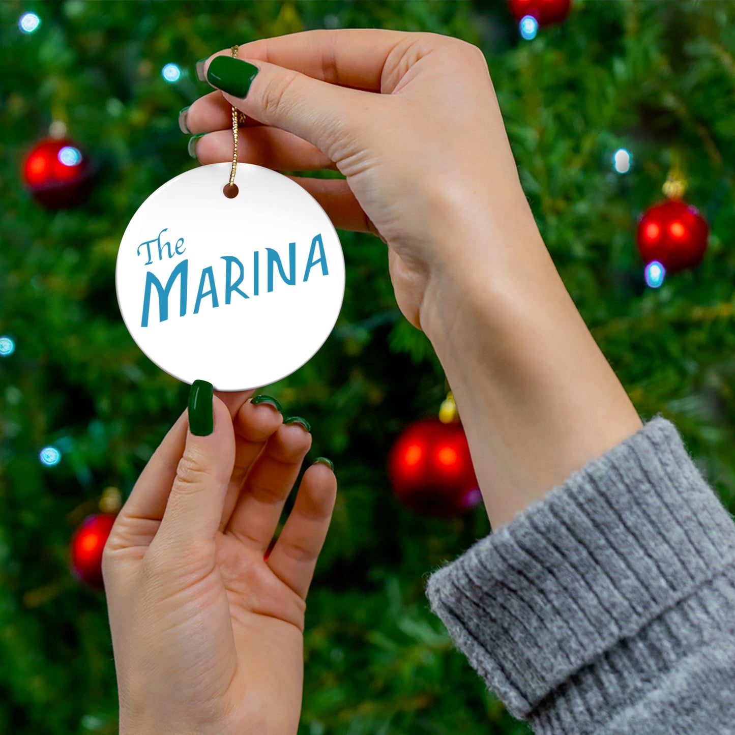 The Marina Ceramic Ornament