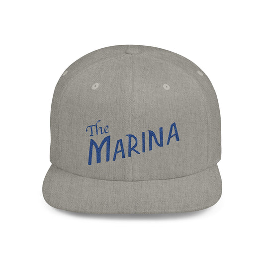 The Marina Flat Bill Snapback