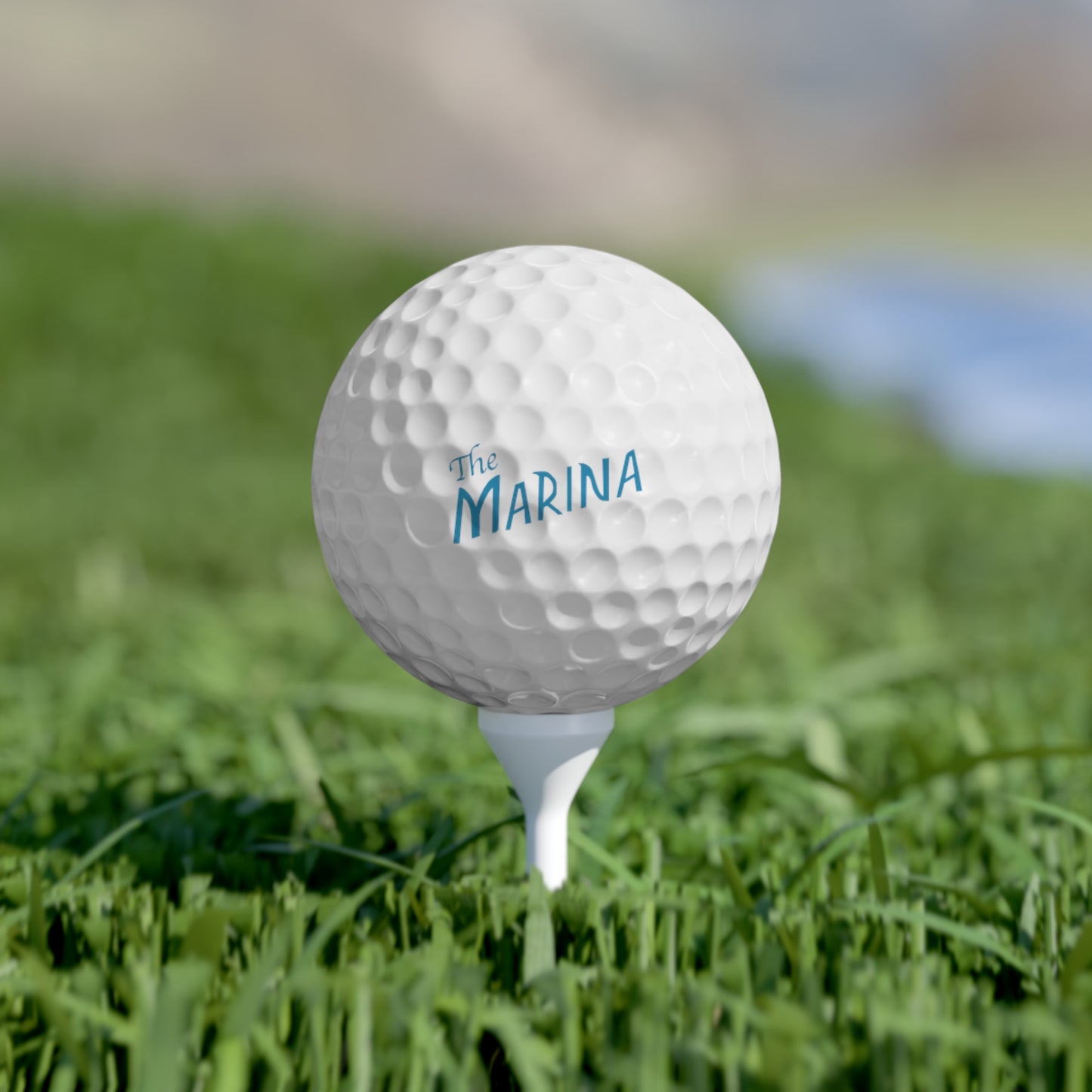 The Marina Golf Balls, 6pcs