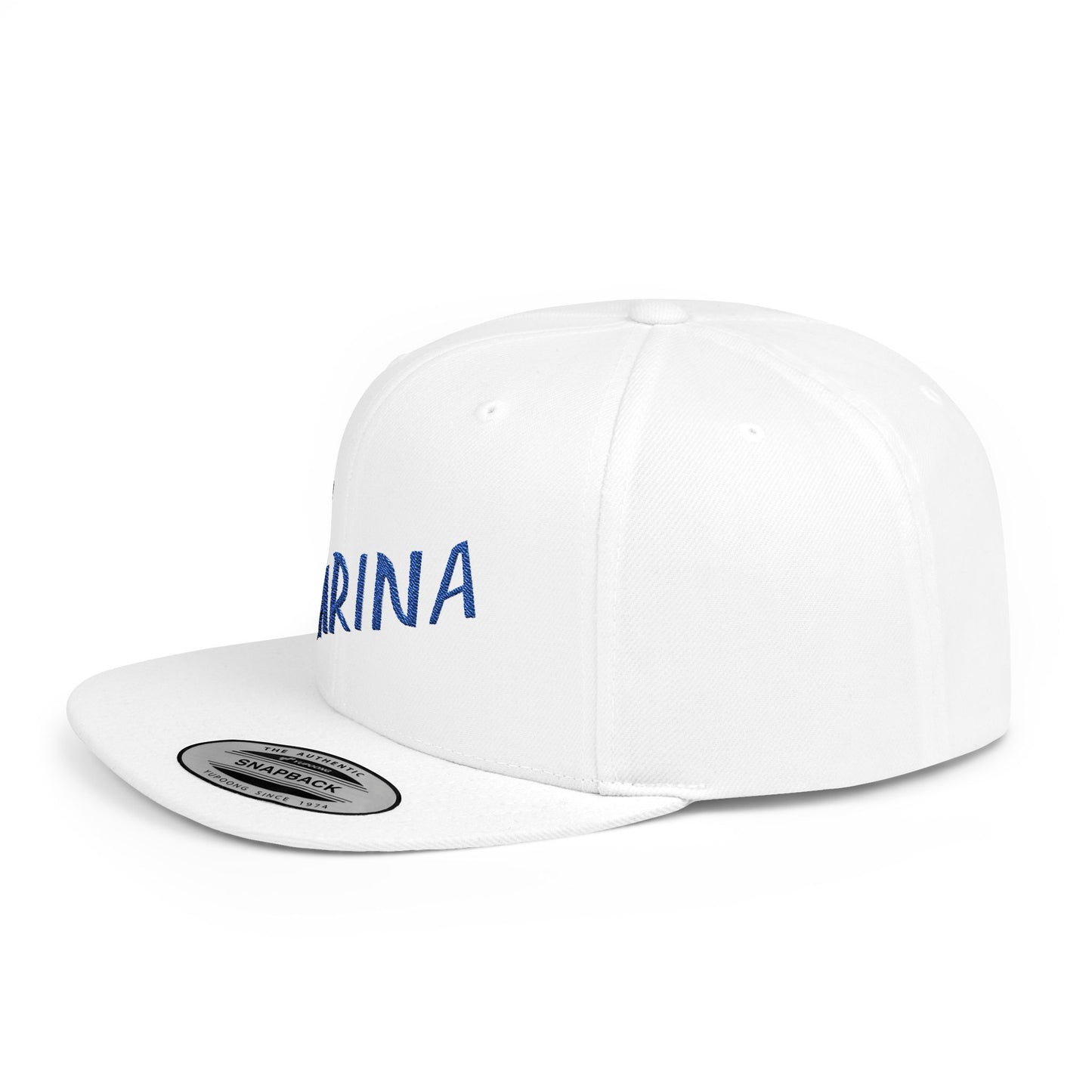 The Marina Flat Bill Snapback