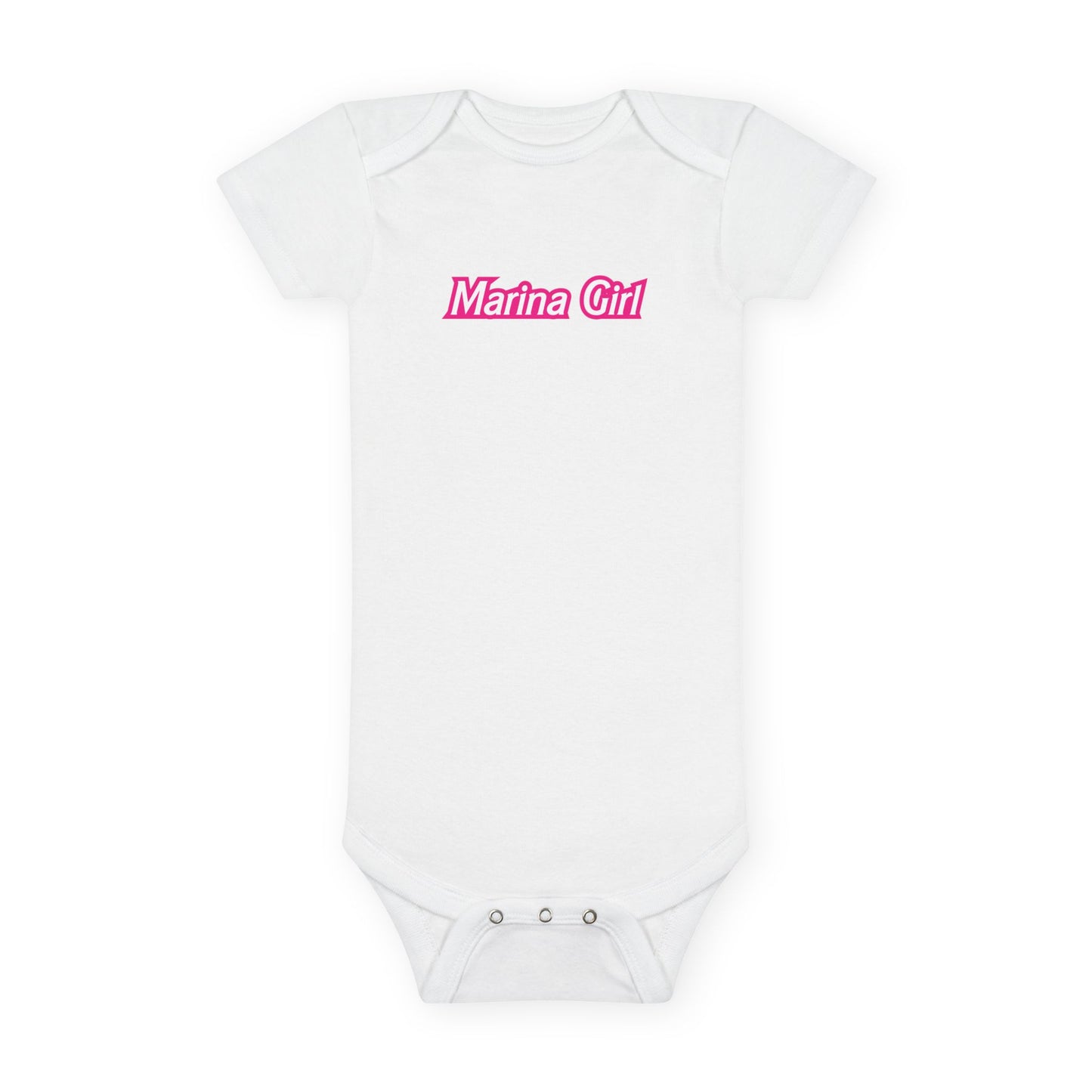 Marina Girl Baby Short Sleeve Onesie®