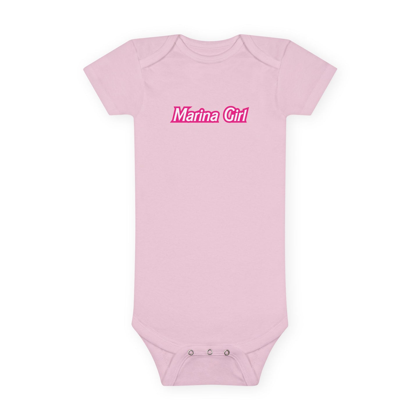 Marina Girl Baby Short Sleeve Onesie®