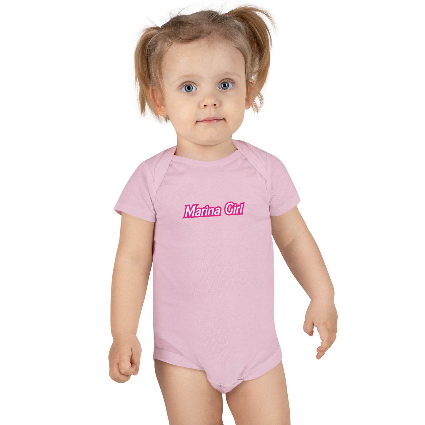 Marina Girl Baby Short Sleeve Onesie®