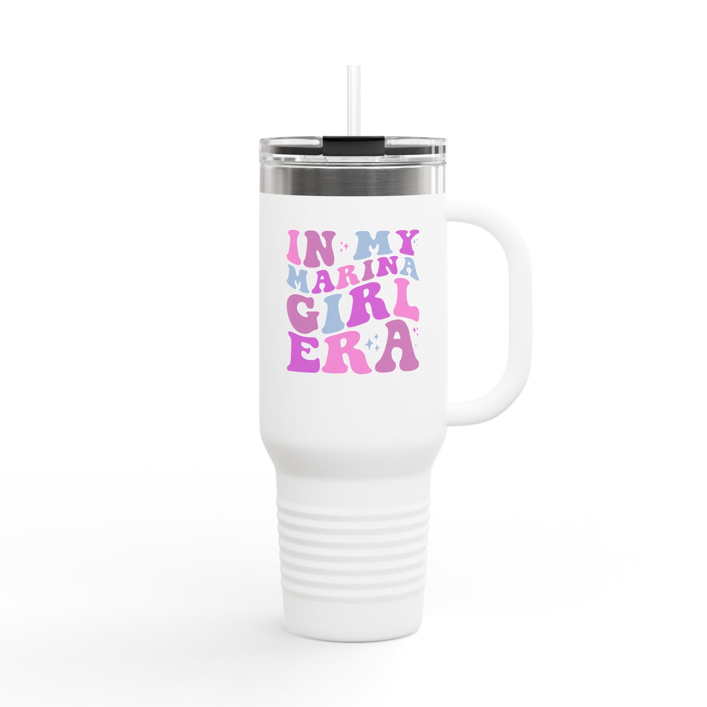 In My Marina Girl Era Insulated Travel Mug, 40oz